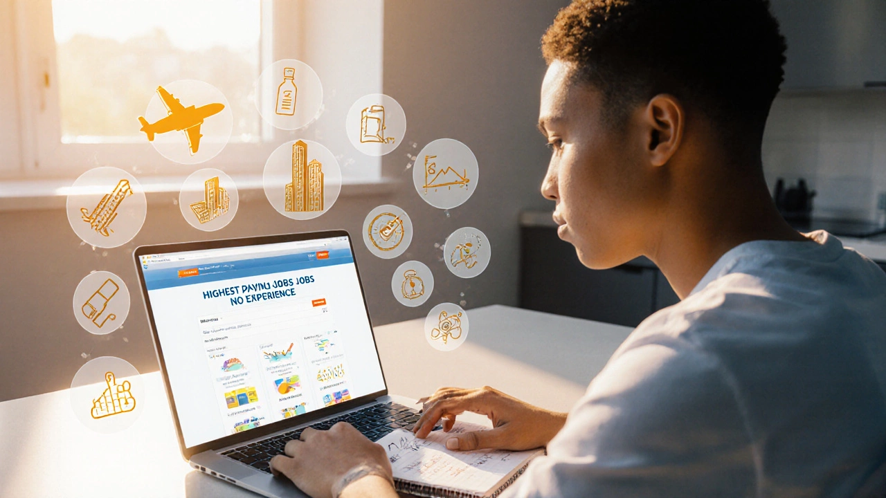 Highest Paying Jobs You Can Get Without Experience - 2025 Guide